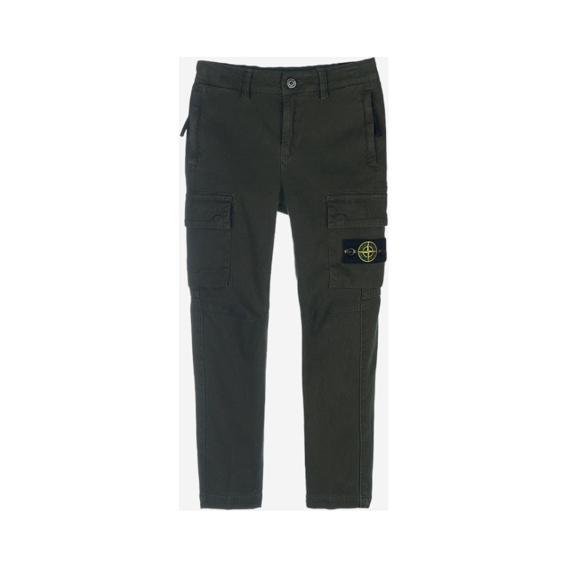 771630315-V0158 (Kids) Stone Island 30315 T.CO+OLD Cargo Pants Olive Green - 22FW