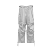 Farfromwhat Far Layered Work Pants White