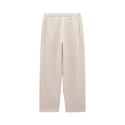 (W) Zara Soft Balloon Trousers Beige Marl