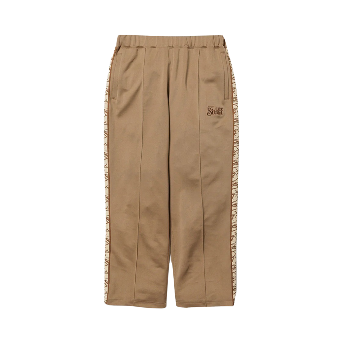 KM4BPALFF13BR Flagstuff Track Pants Brown