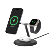 Belkin 3-in-1 Qi2 15W Magnetic Wireless Charger WIZ023kr Black