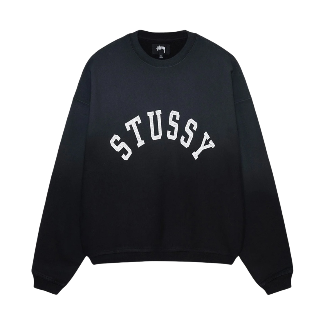스투시 밀크 크루넥 블랙 | Stussy | KREAM