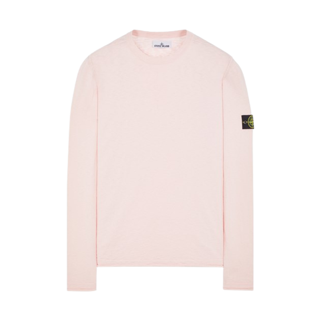 8015502B0-V0080 Stone Island 502B0 Cotton Nylon Crewneck Knit Pink - 24SS