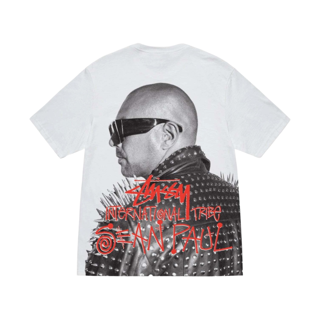 스투시 x 션 폴 티셔츠 화이트(Stussy x Sean Paul T-Shirt White)