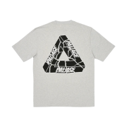 Palace Tri-Ripped T-Shirt Gray Marl - 23FW