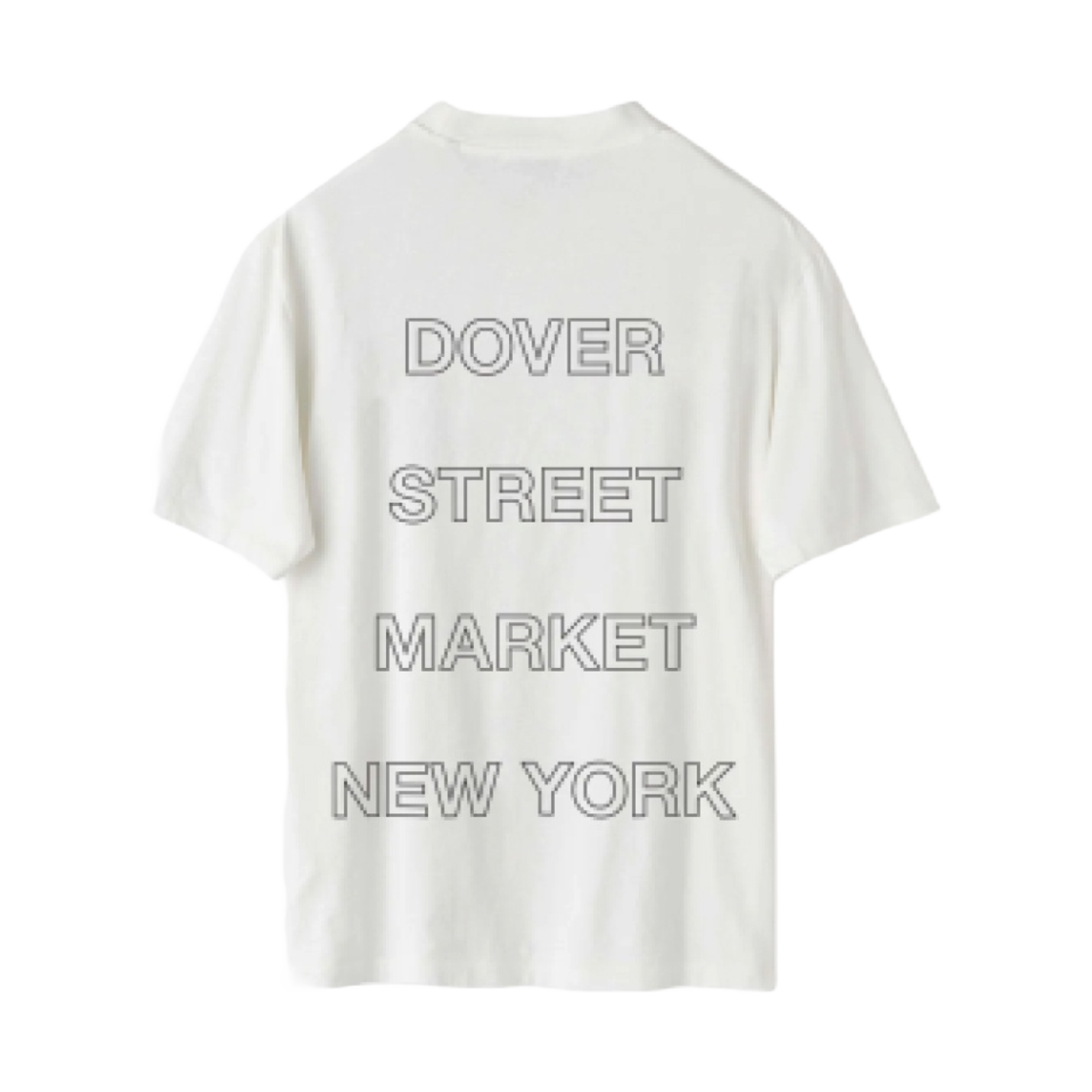 아워레가시 x 도버 스트리트 마켓 NY 박스 티셔츠 화이트(Our Legacy x DSMNY Box T-Shirt White) - 2