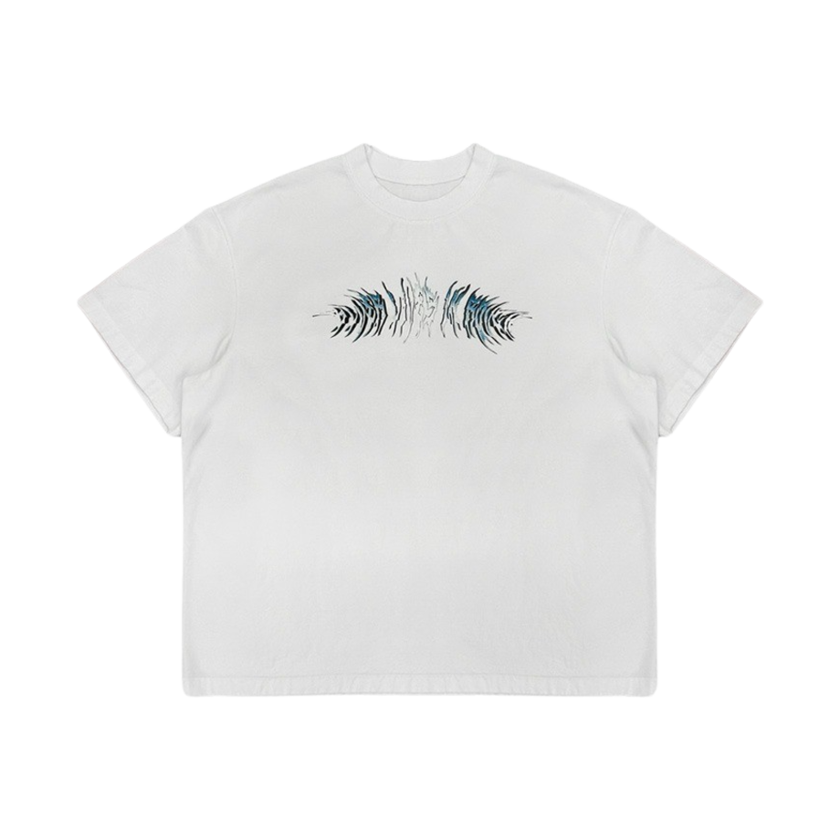 BLR24SSTS07 BLR Bluer Lives In Rough T-Shirt White