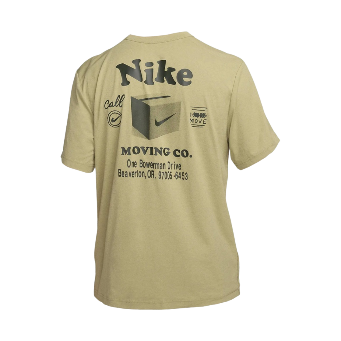 나이키 드라이핏 UV 하이버스 숏슬리브 피트니스 탑 뉴트럴 올리브 - 아시아(Nike Dri-Fit UV Hyverse Short Sleeve Fitness Top Neutral Olive - Asia)