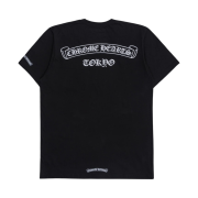 Chrome Hearts Scroll Logo T-Shirt Black - Tokyo Exclusive