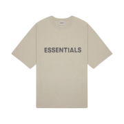 Essentials 3D Silicon Applique Boxy T-Shirt Olive/Khaki - 20FW