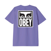 Obey Eyes Icon 2 Heavyweight T-Shirt Purple Flower