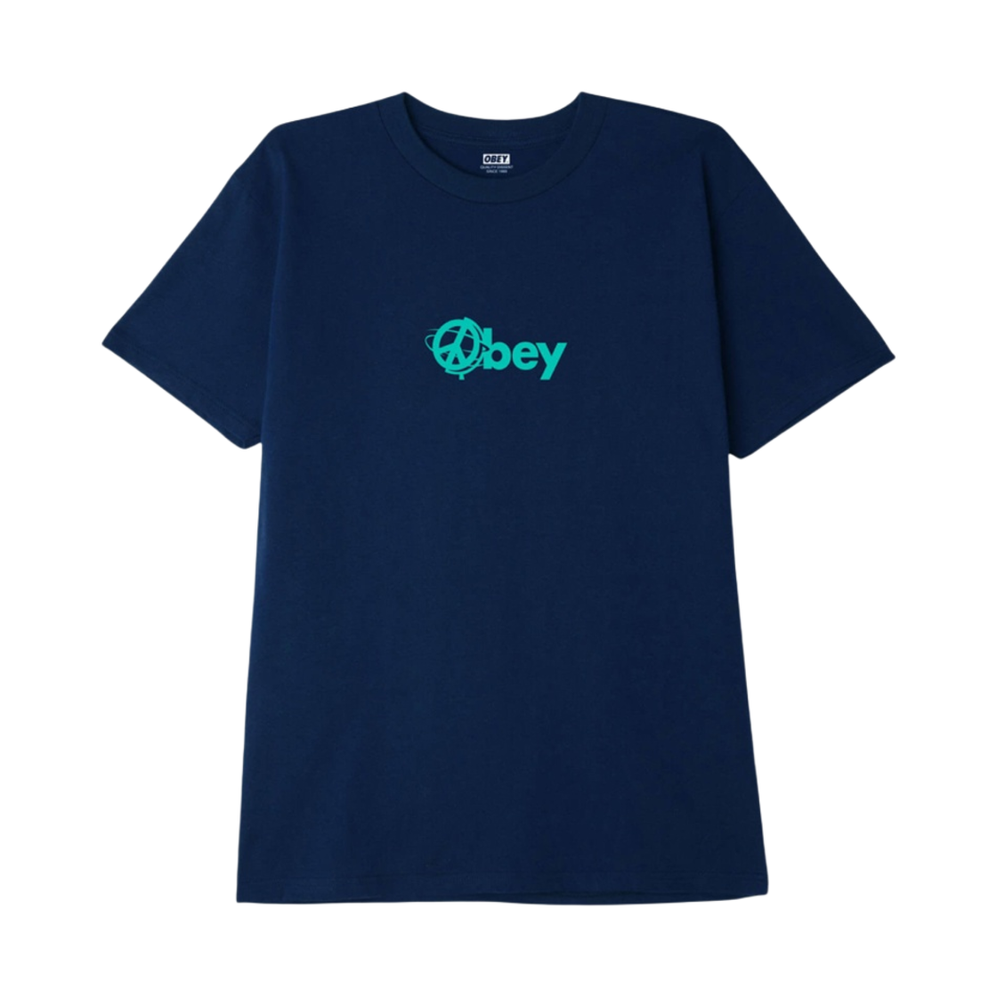 오베이 올 어라운드 더 월드 클래식 티셔츠 네이비(Obey All Around The World Classic T-Shirt Navy) - 2