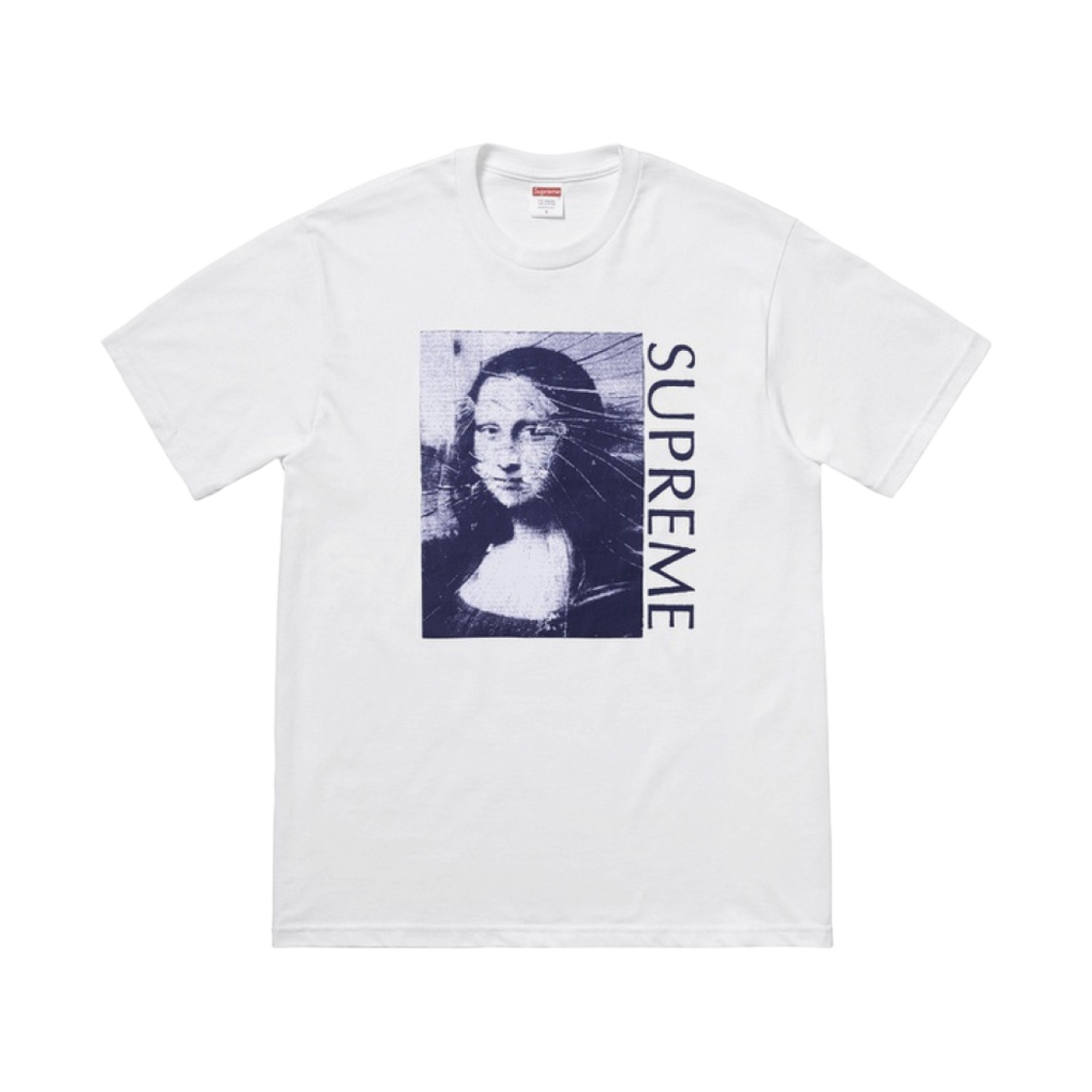 슈프림 모나리자 티셔츠 화이트 - 18SS