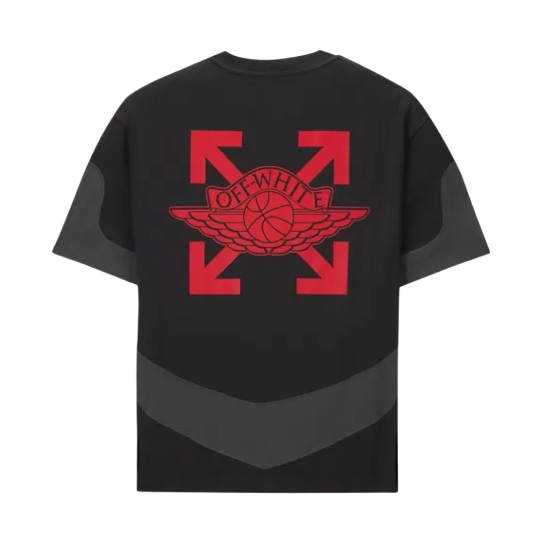 조던 x 오프화이트 티셔츠 블랙 - US/EU(Jordan x Off-White T-Shirt Black - US/EU) - 2