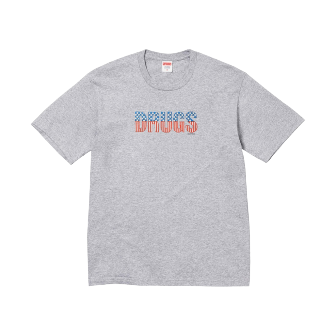 - Supreme Drugs T-Shirt Heather Grey - 24FW