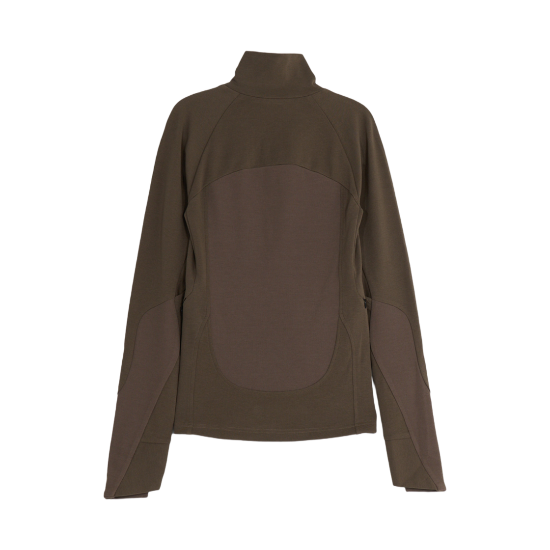 - Hyein Seo Mock Neck Top Khaki