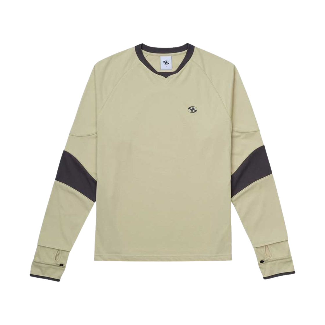 산산기어 파이핑 블락 롱슬리브 옐로우 - 24SS | Sansan Gear 산산기어 파이핑 블락 롱슬리브 옐로우 - 24SS | Sansan Gear