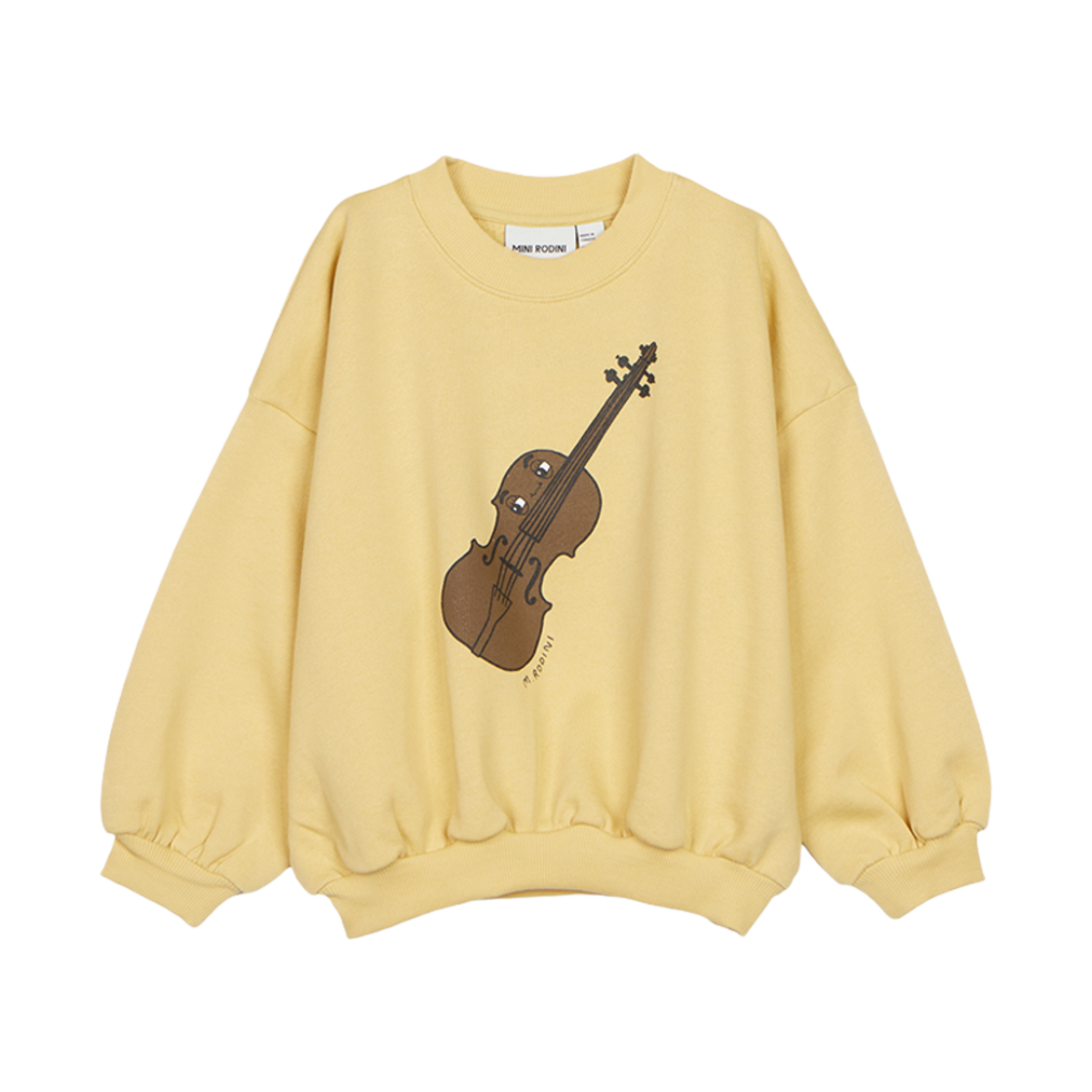 2522016723 (Kids) Mini Rodini Sweatshirt Yellow
