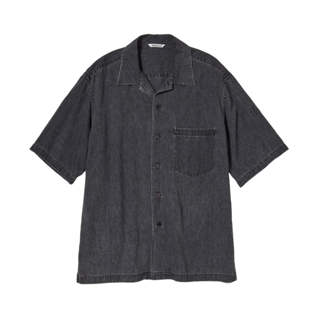 トップス AURALEE DENIM HALF SLEEVED SHIRT トップス AURALEE DENIM HALF SLEEVED SHIRT Brand New】AURALEE DENIM