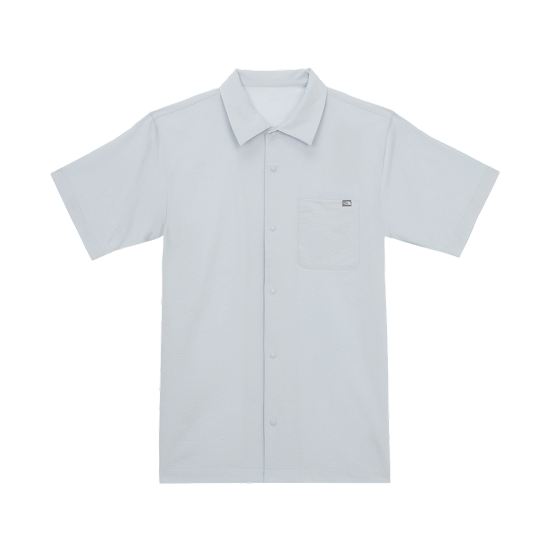 NH8SR00C The North Face Pumice S/S Shirts Light Blue - 25SS