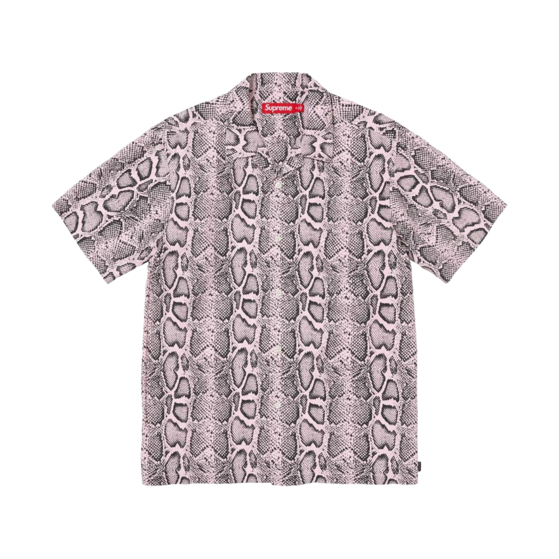 슈프림 스네이크 숏슬리브 셔츠 핑크 - 24SS | Supreme | KREAM