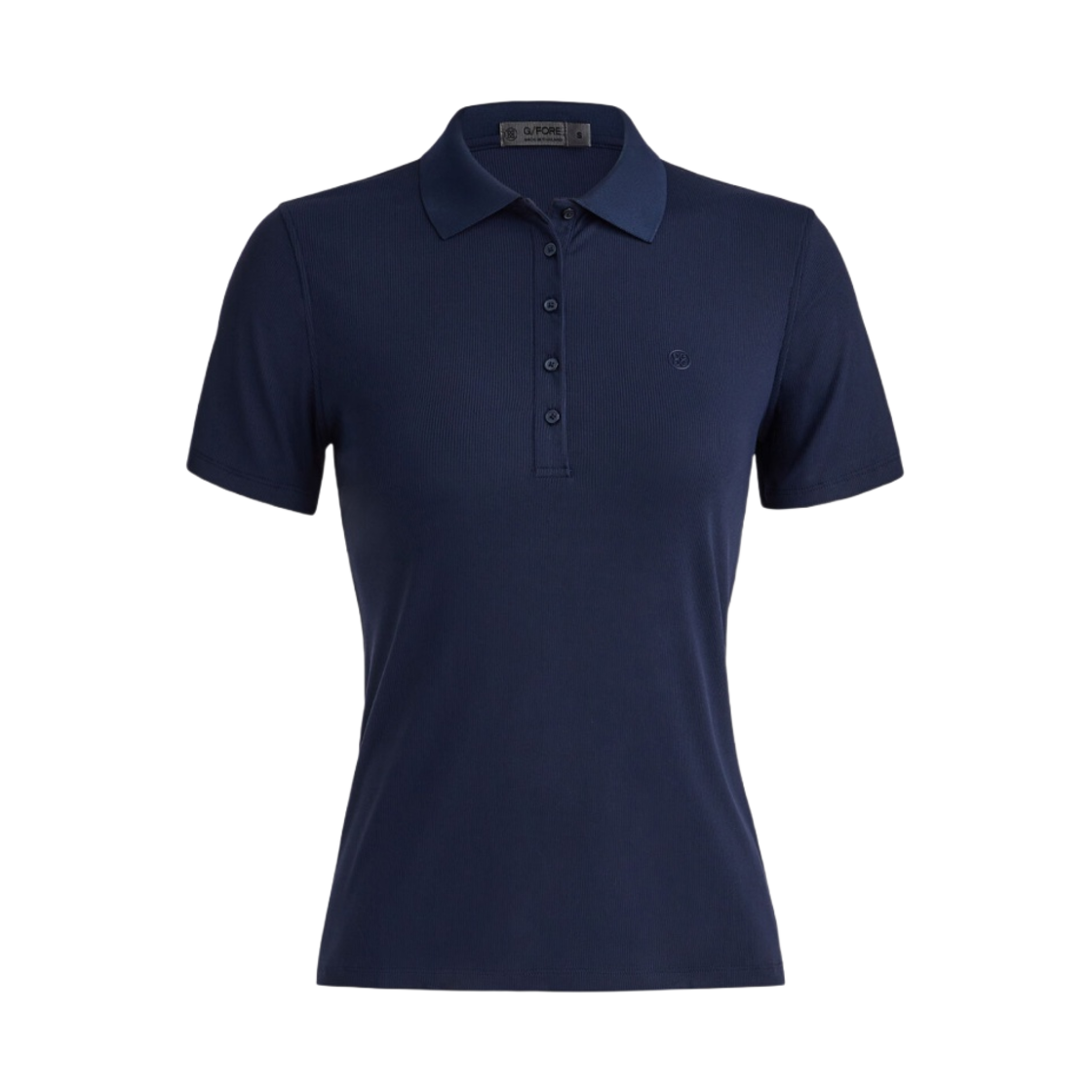 (W) 지포어 테크 립 퍼포먼스 나일론 폴로 트와일라잇((W) G/ForeTech Rib Performance Nylon Polo Twilight) - 1