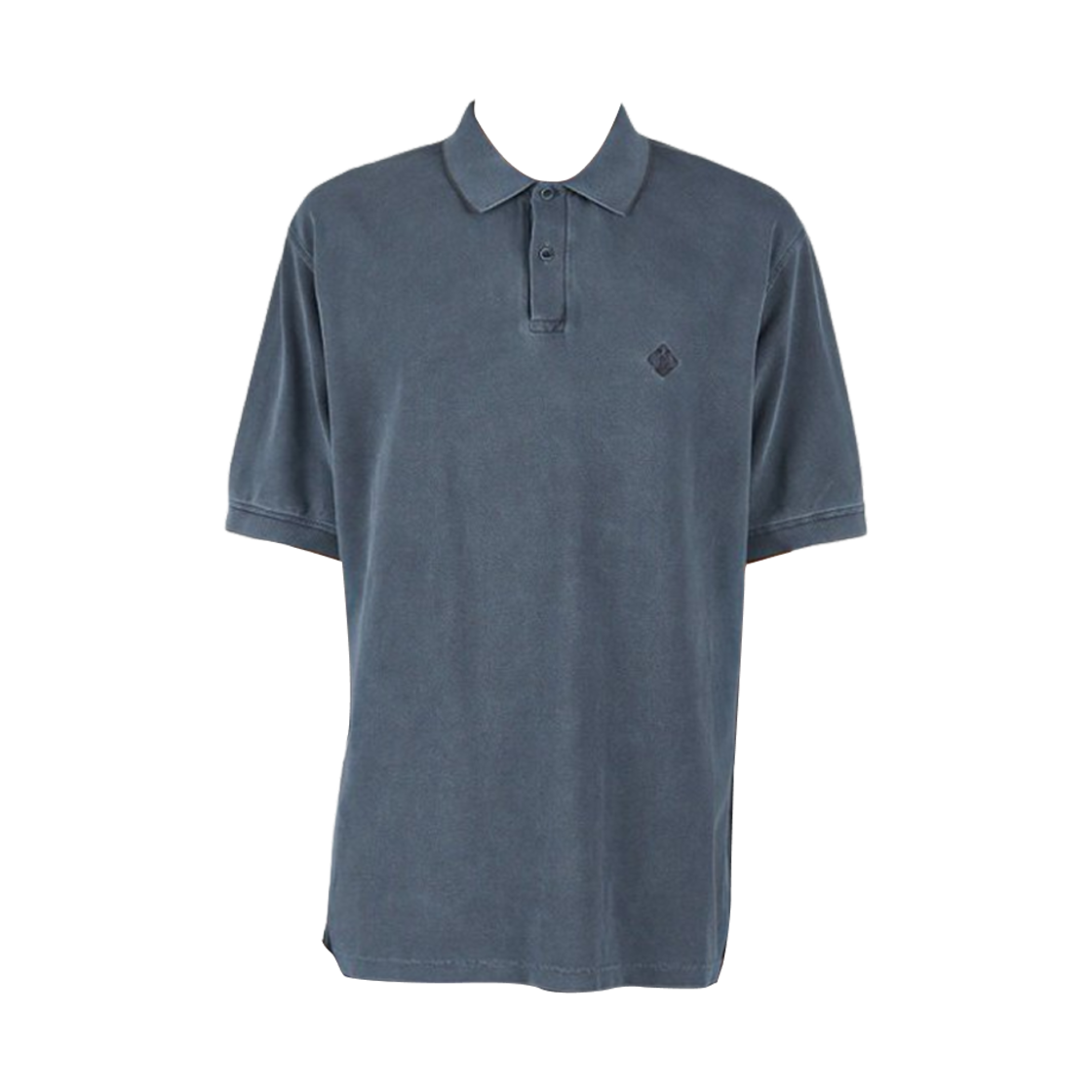 JPL00134U-54006-9200 Herno Logo Polo T-Shirt Navy Blue