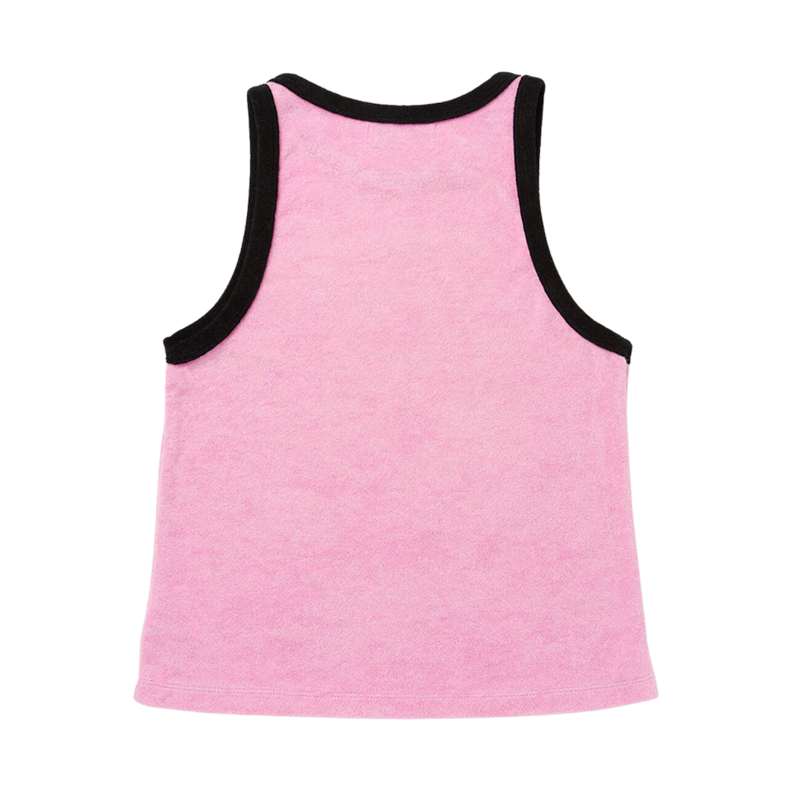 (W) 이미스 뉴 로고 테리 슬리브리스 탑 핑크((W) Emis New Logo Terry Sleeveless Top Pink) - 2