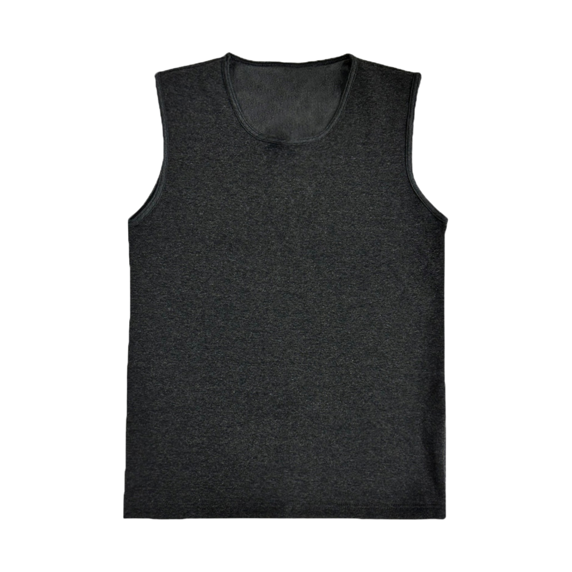 A-WM-DG-M [3% 적립] Aone Wool Fleece Muscle Tank Dark Gray