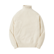 Pottery Turtle Neck Knit Ivory