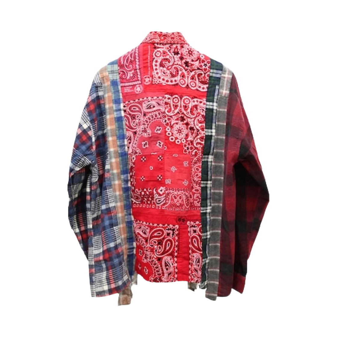 니들스 x 미야기히데타카 7 컷 와이드 셔츠 멀티(Needles x Miyagihidetaka 7 Cuts Wide Shirt Multi) - 2