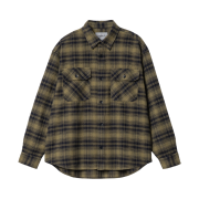 Carhartt WIP Krenz Check Shirt Larch