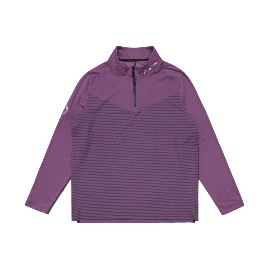 말본 골프 x 나이키 드라이핏 ADV 베이퍼 하프 집 탑 액티브 핑크(Malbon Golf x Nike Dri-Fit ADV Vapor Half Zip Top Active Pink) - 1