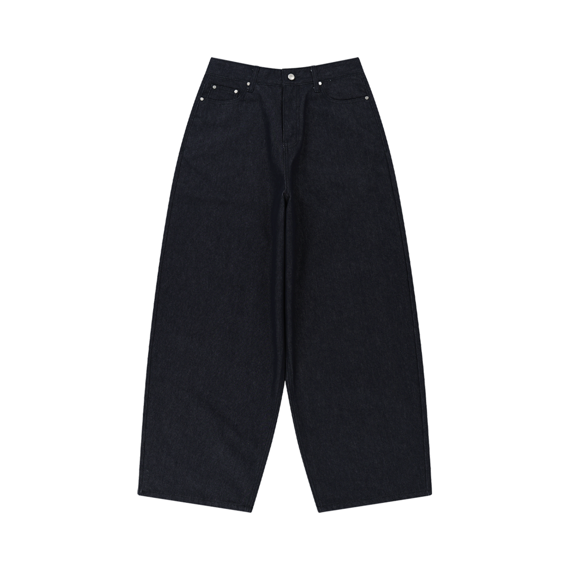 25NNSSBDPF001IN NIIER NOR Back Cross Wide Denim Pants Indigo