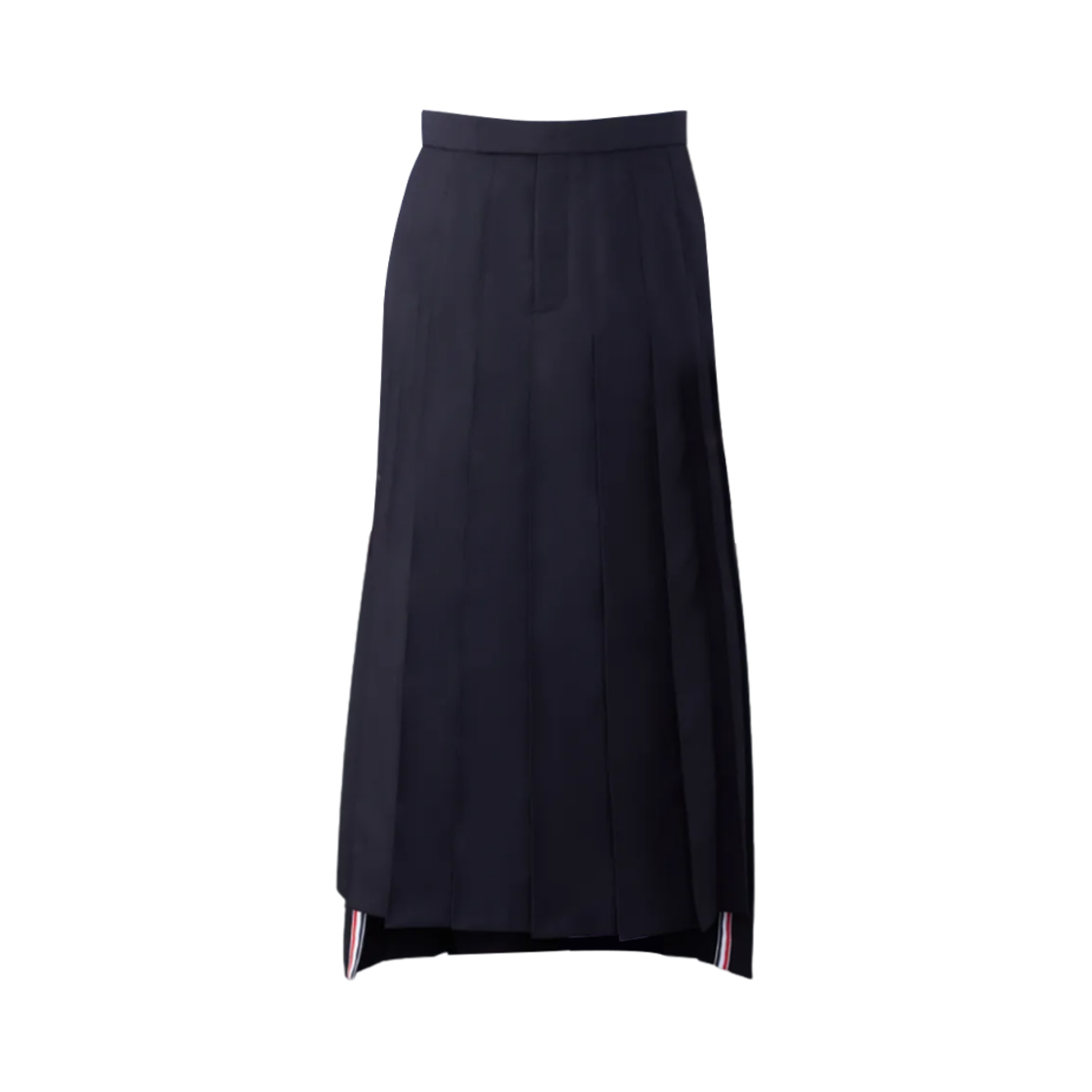 톰브라운 울 클래식 플리츠 스커트 블랙(Thom Browne Wool Classic Pleated Skirt Black) - 1