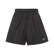 (W) Prada Re-Nylon Shorts Black