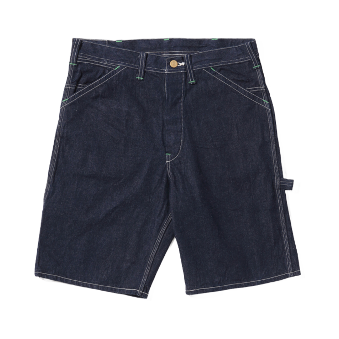 SC51841 Sugar Cane 11 oz. Blue Denim Work Shorts One Wash
