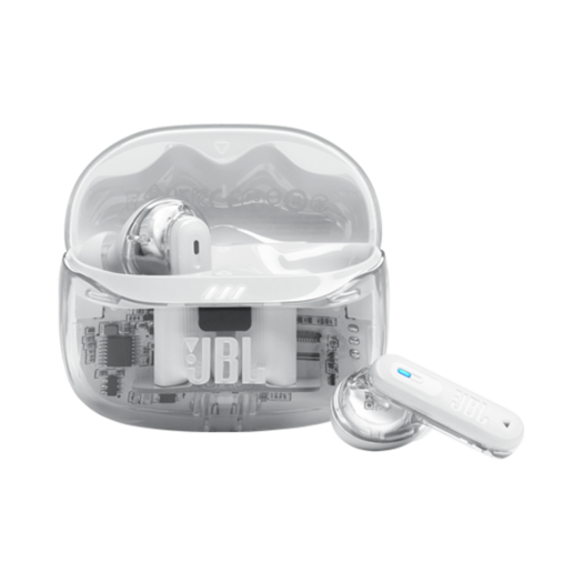 JBLTBEAM2GWHTAS JBL TUNE BEAM2 Wireless Bluetooth Earphone Ghost White