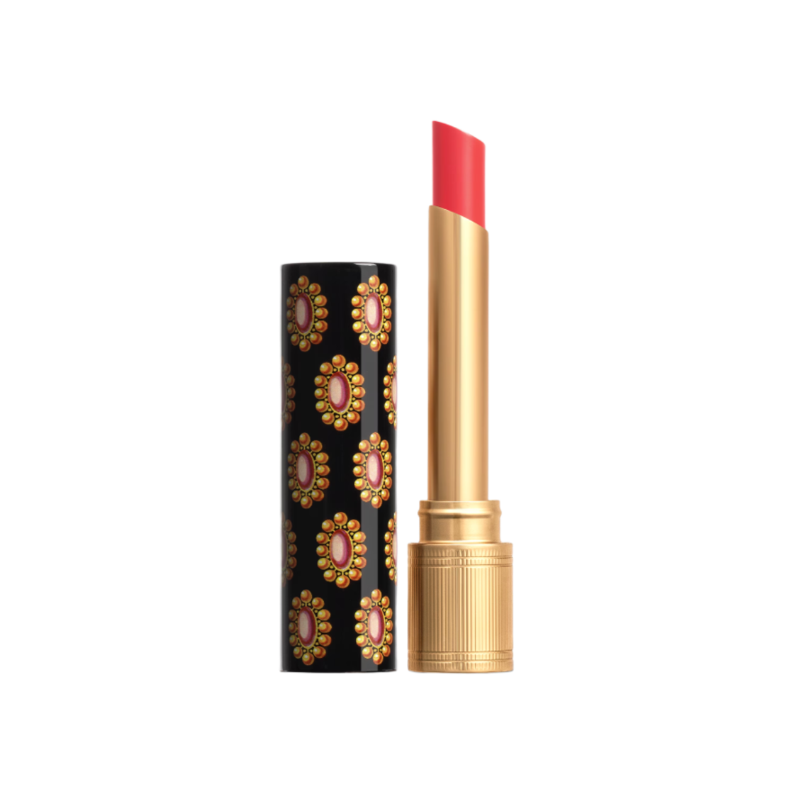 - Gucci Rouge De Beaute Brillant 411 Emmy Petal