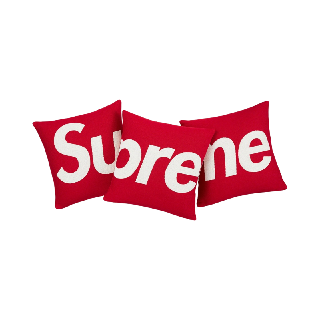 - Supreme x Jules Pansu Pillows Red (Set of 3)