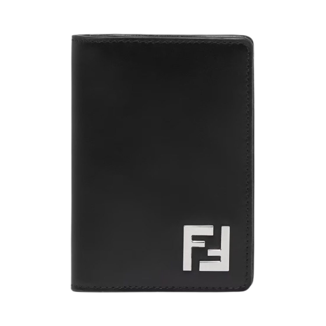 펜디 FF 스퀘어 카드 홀더 블랙(Fendi FF Square Card Holder Black)