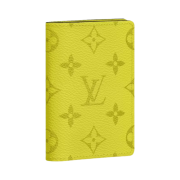 Louis Vuitton Pocket Organizer Taigarama Monogram Yellow