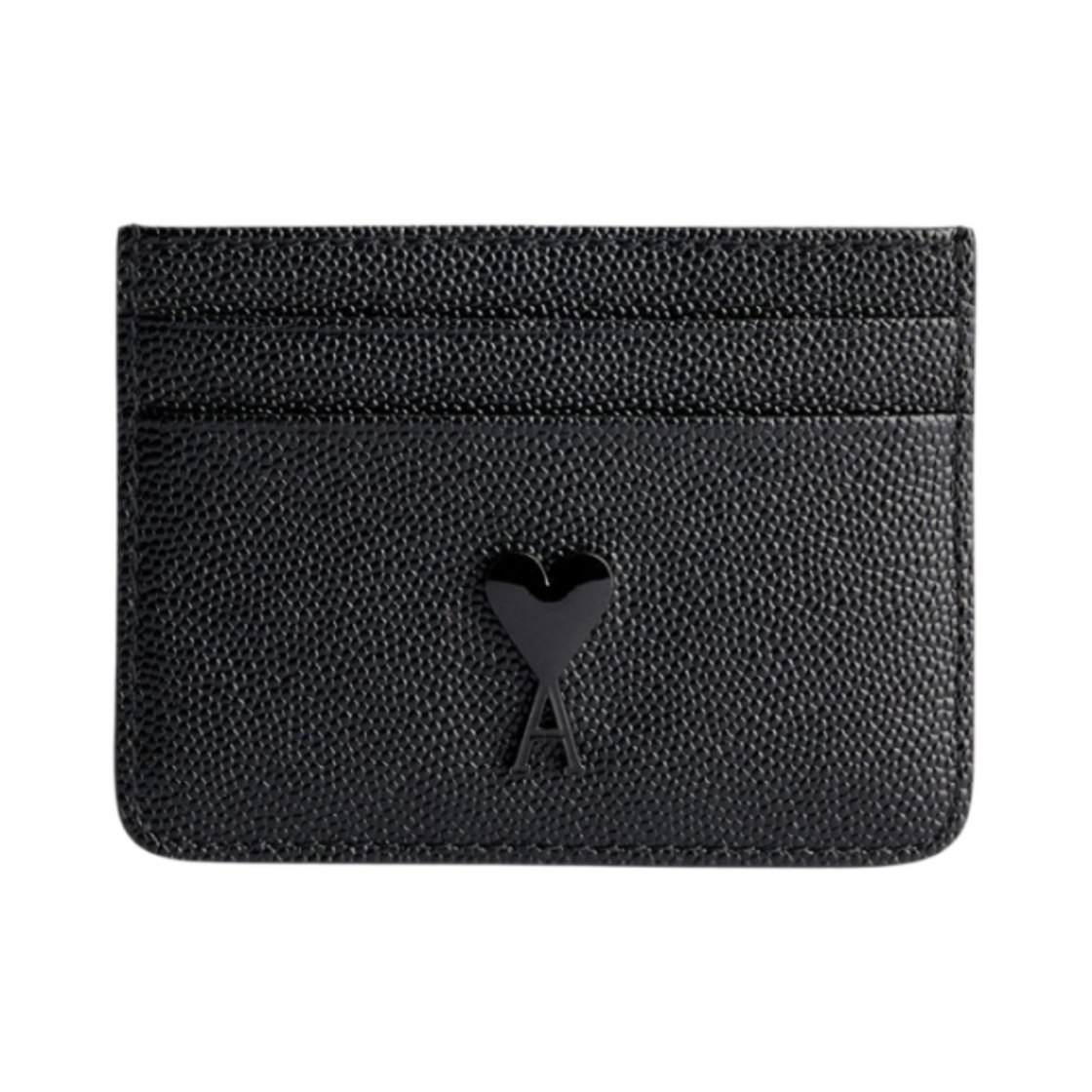 아미 하트 로고 카드 홀더 블랙(AMI de Coeur Card Holder Black)