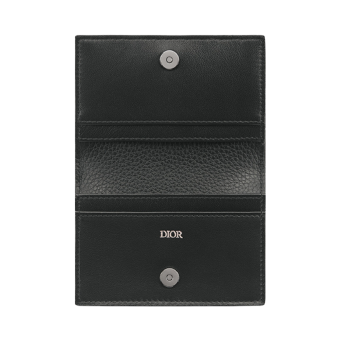 디올 새들 비즈니스 카드 홀더 블랙 레더 베이지 블랙 오블리크 자카드(Dior Saddle Business Card Holder Black Leather Beige Black Oblique Jacquard) - 3