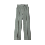 Enor Women OneTuck Alpaca Blend Pants Grey