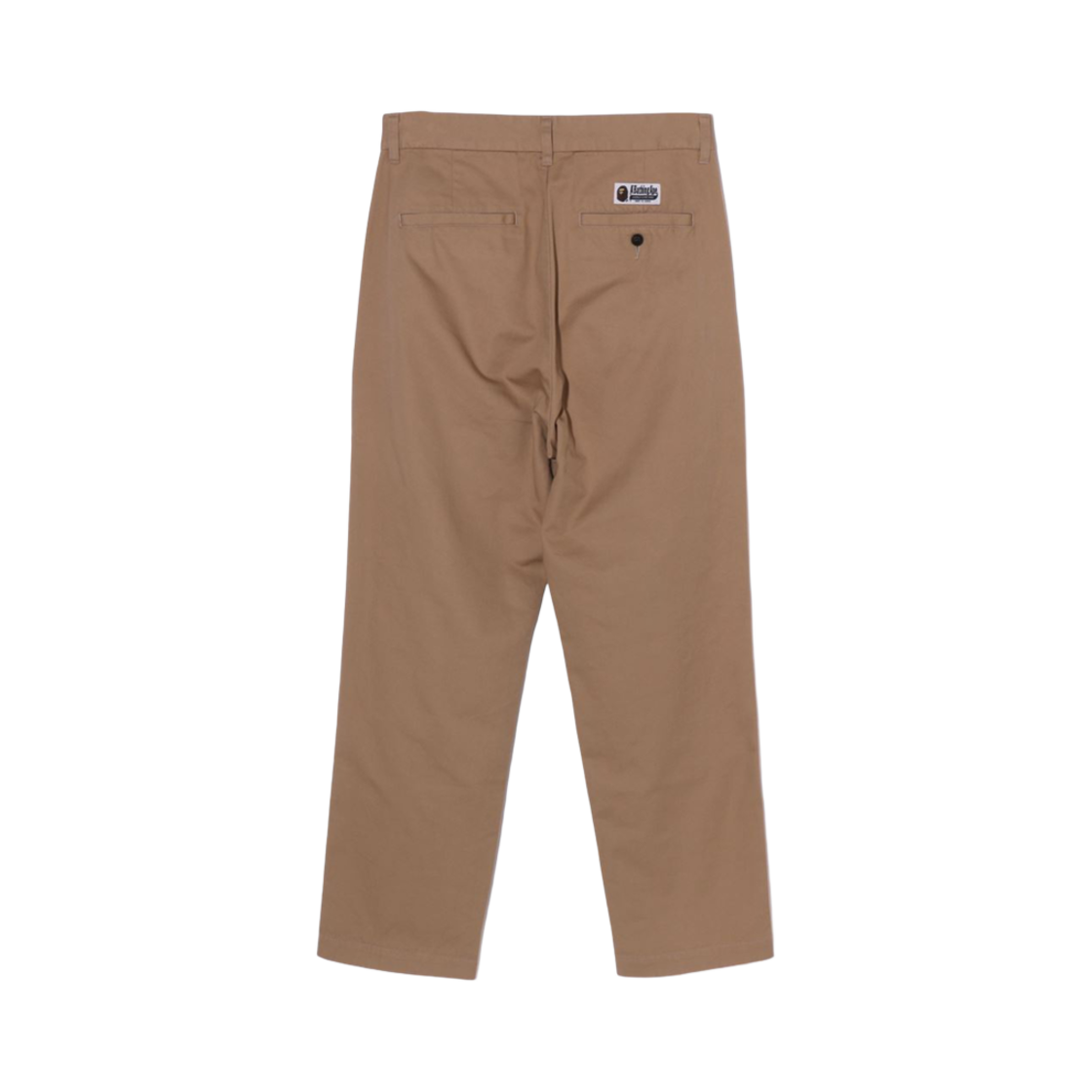 베이프 에이프 헤드 원 포인트 2 턱 치노 팬츠 베이지(BAPE Ape Head One Point 2 Tuck Chino Pants Beige) - 2