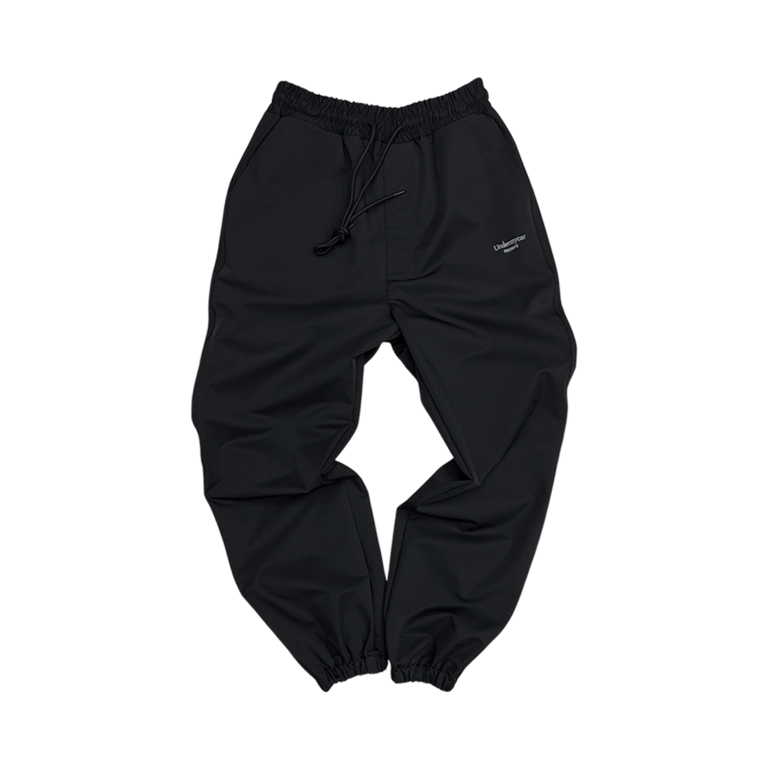 UMCM99BK Undermycar Mu.99 Anti Fxxking Logo Play Nylon Easy Jogger Black