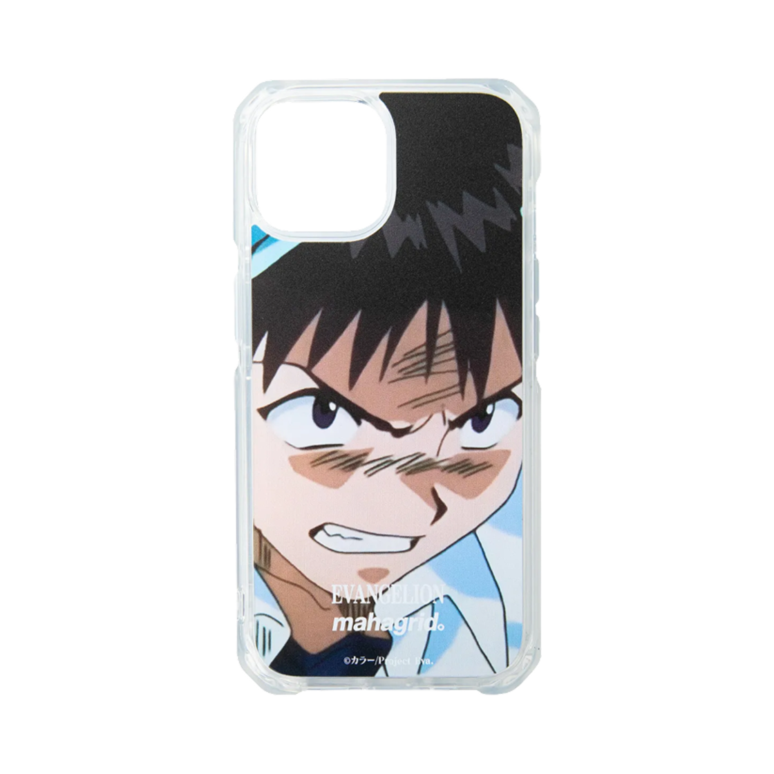 MG2EMMAB67CBK Mahagrid x Evangelion Shinji iPhone Case Black