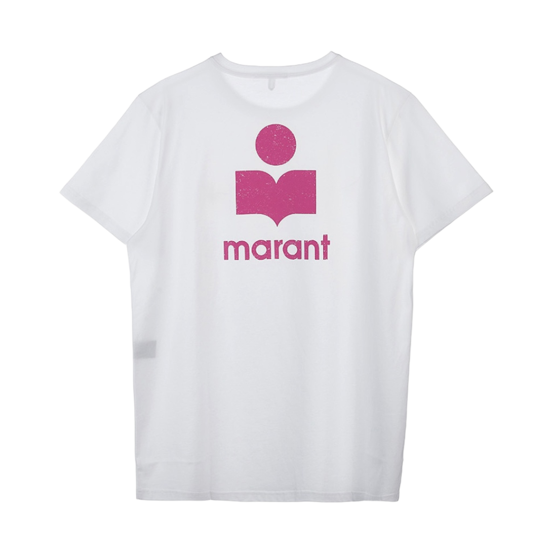 이자벨 마랑 자페르 로고 티셔츠 화이트 핑크 - 22SS(Isabel Marant Zafferh Logo T-Shirt White Pink - 22SS) - 2