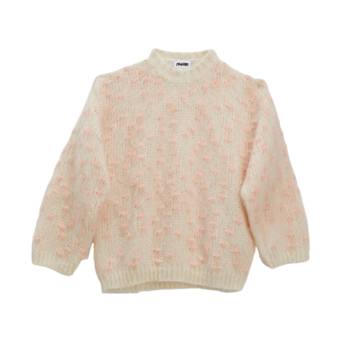 Q58300381-11 Magliano Monster Pullover Thick Dirty White